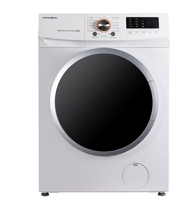 ماشین لباسشویی پاکشوما ۷ کیلویی سفید مدل UFW-10700 WT